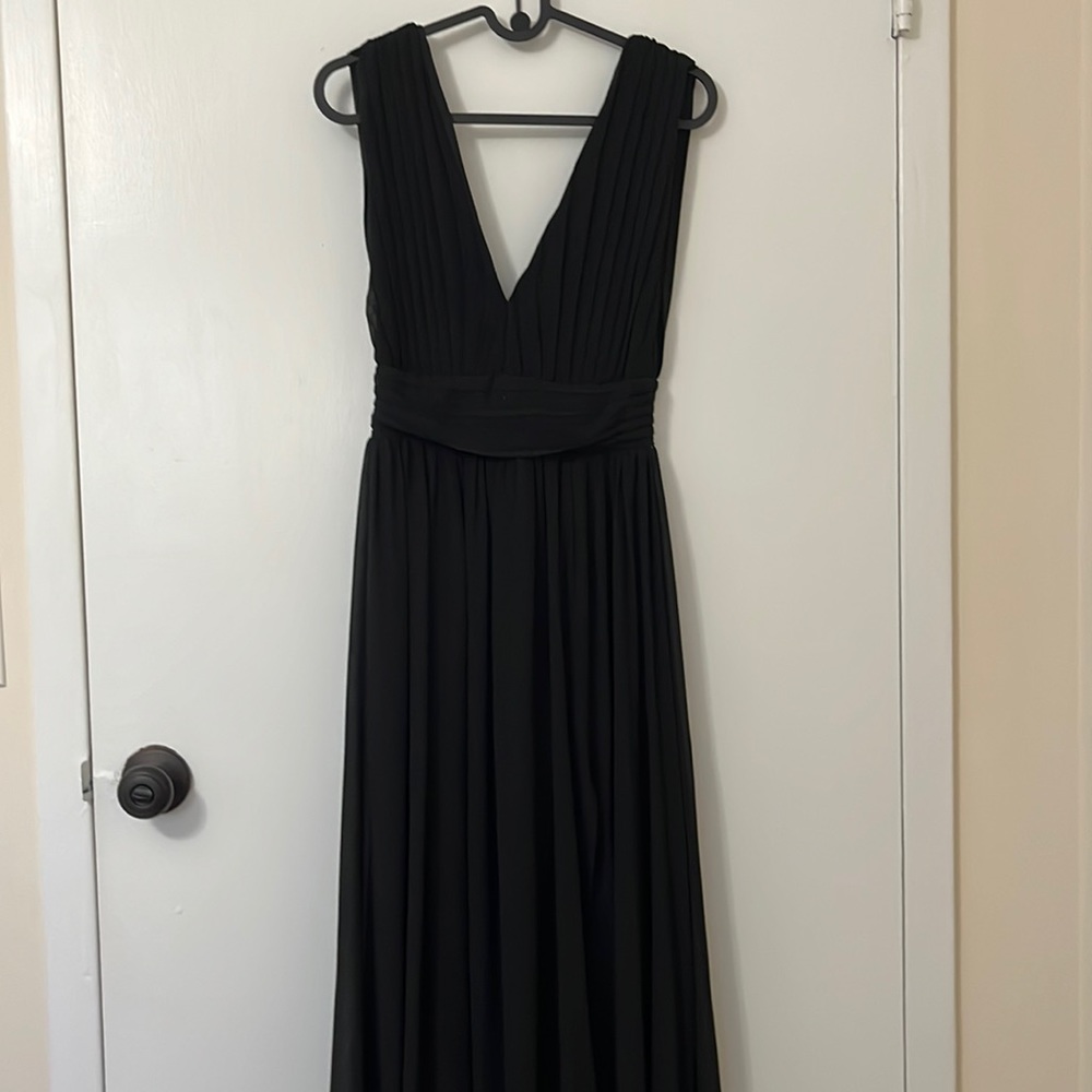 Formal wedding guest gown/ maxi dress. Size xs EUC